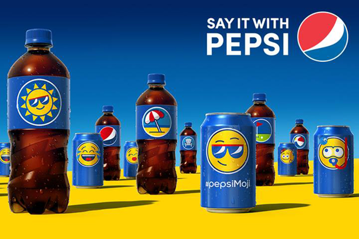Pepsi leads in emoji - 11 vs 6 for Coca-Cola in the APAC region - Mini Me  Insights