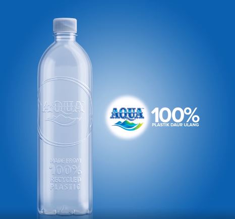 Danone-AQUA launches 100% recycled PET bottle in Indonesia - Mini Me ...