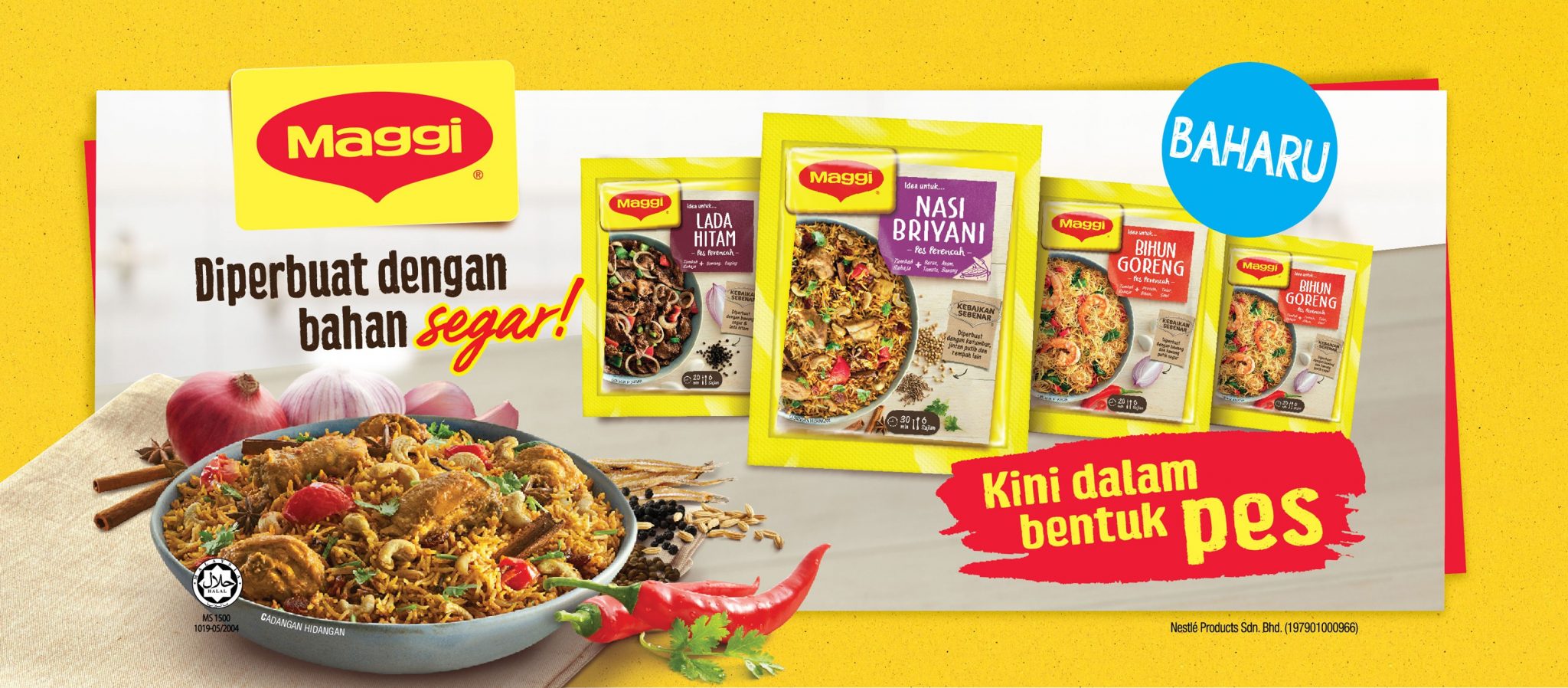 New Maggi Seasoning Paste To Create Popular Malaysian Dishes From Nasi Briyani To Kampung Fried 3028