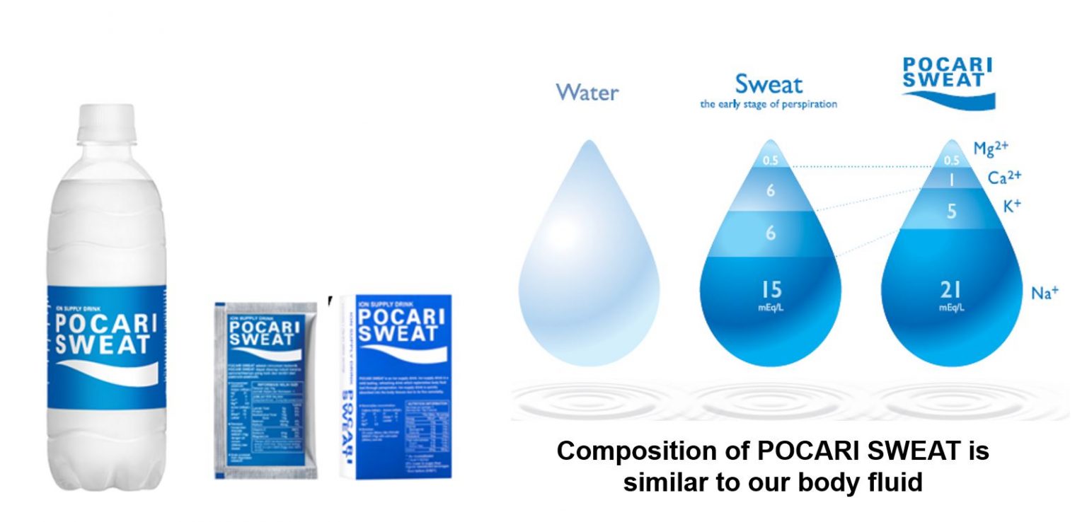 pocari sweat dehydration