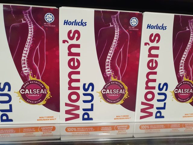 Horlicks Women's Plus Nutritious Malt Drink improves women's bone