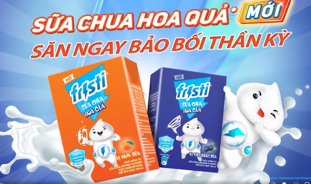 Fristi yogurt drink in Vietnam now comes in aseptic carton pack - Mini ...