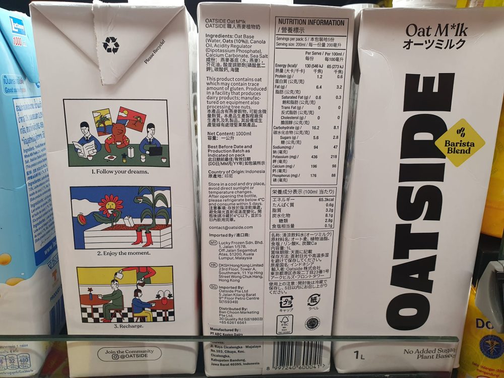 Flash Coffee To Serve Oatside Oat Milk By Default In Bold 48 OFF