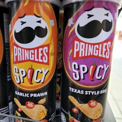 Pringles Spicy Garlic Prawn and Texas Spicy BBQ now available in ...