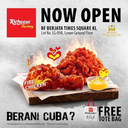 Spicy food lovers rejoice as Richeese Factory is now in Malaysia - Mini ...