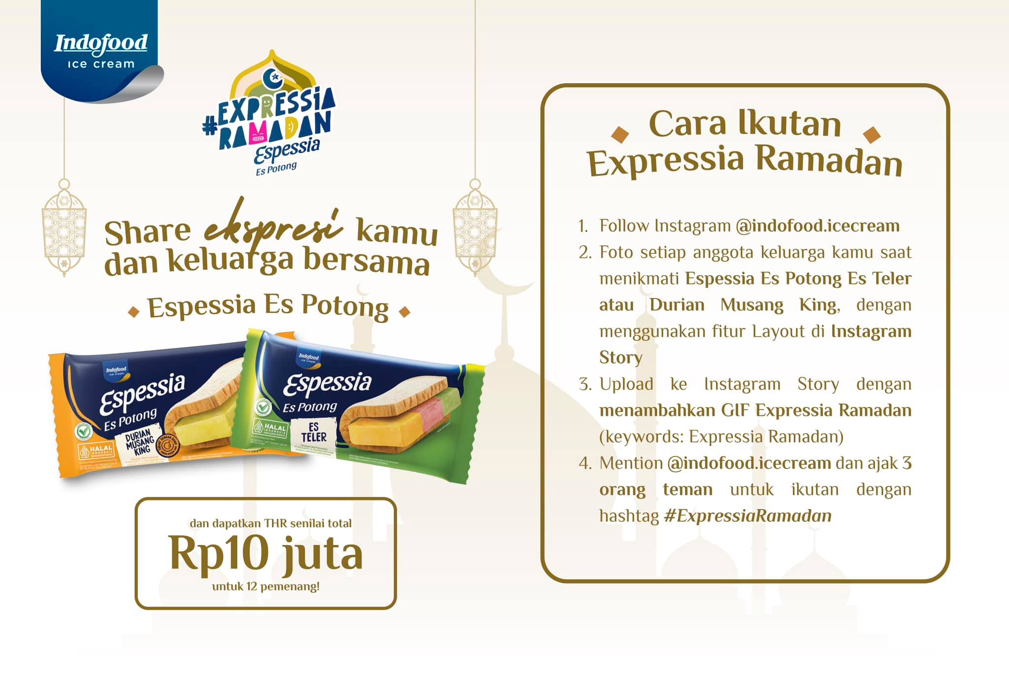 Indofood is celebrating Ramadan with Espessia Es Potong Musang <b>King</b> and Es ...