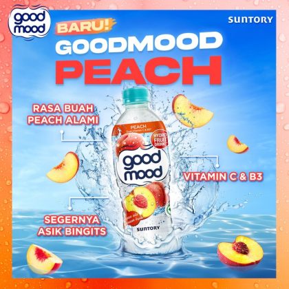 New Good Mood Peach is a Hydro Fruit Drink with superior hydration ...