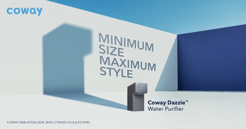 The All-New Coway DAZZIE Water Purifier is Minimum in Size but Maximum ...