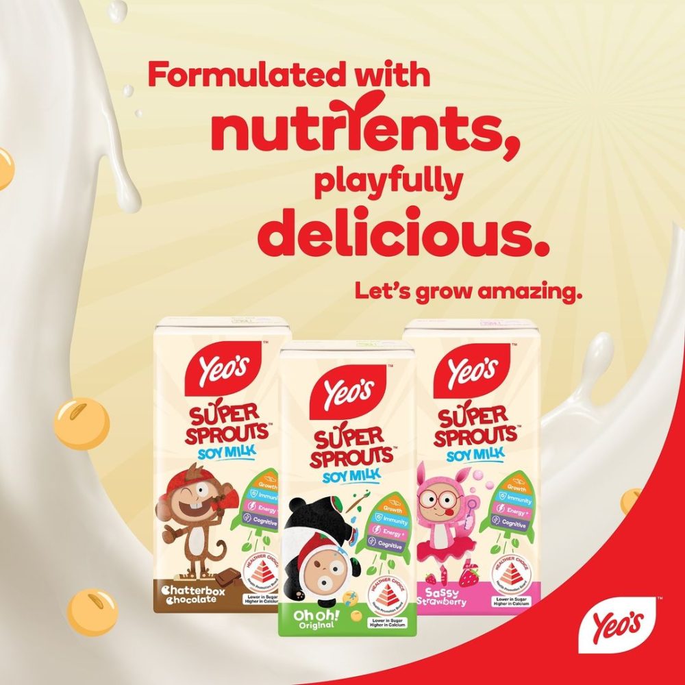 Yeo's targets children with new Supersprouts Soy Milk - Mini Me Insights