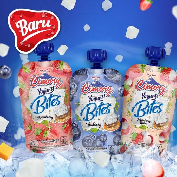 New Cimory Yogurt Bites in squeezable pouch and has nata de coco - Mini ...